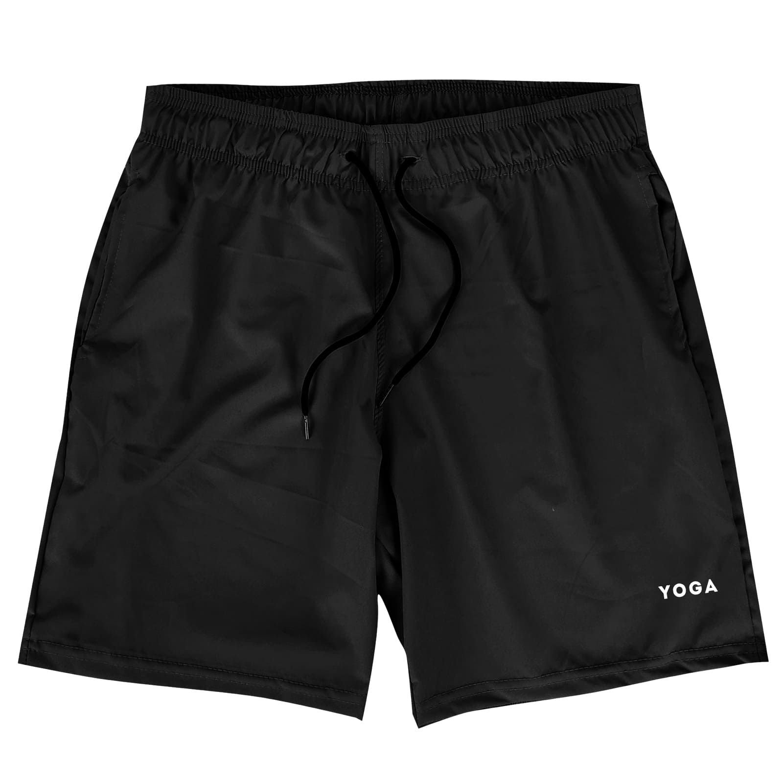 Shorts Yoga Masculino Elastano Premium Preto WSS