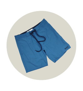 Bermuda Masculina Praia Elastano WSS Azul