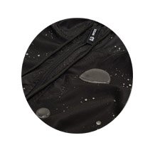 jaqueta corta vento feminino impermeavel preto3