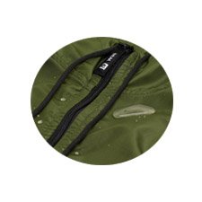 jaqueta corta vento feminino impermeavel verde4