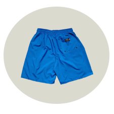 bermuda shorts masculino elastano parte de tras azulclaro