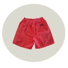 bermuda shorts masculino elastano parte de tras rosa