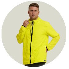 jaqueta corta vento impermeavel amarelo3