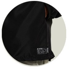 jaqueta corta vento impermeavel masculino preto 3