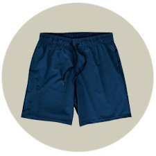 shorts praia masculino elastano premium wss basic azulclaro