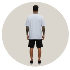 camiseta oversized masculino algodao prime wss basic branco
