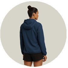 Jaqueta Corta Vento Indigo WSS leve e compacta