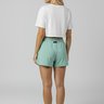 shorts elastano feminino verdeclaro
