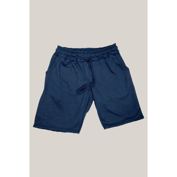 bermuda moletom masculino wss brasil azul2