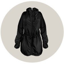 parka corta vento feminina wss brasil