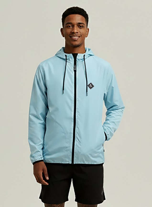 Jaqueta Corta Vento Masculino Laranja Neon | UV50+ WSS