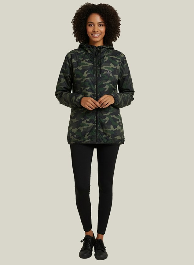 jaqueta corta vento feminino com capuz wss brasil diamond camuflado3
