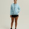 jaqueta corta vento feminina wss brasil web party azul claro