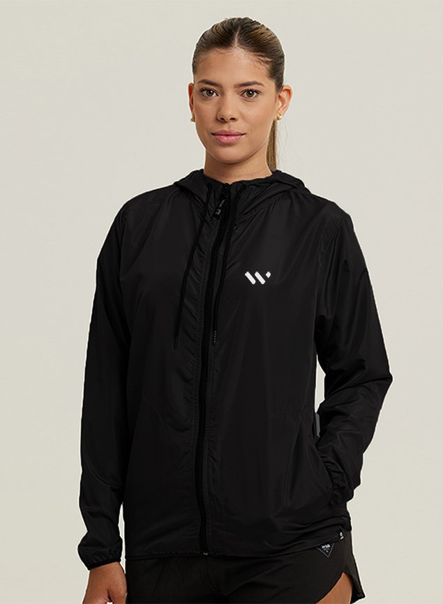 jaqueta corta vento feminina wss brasil web party preto