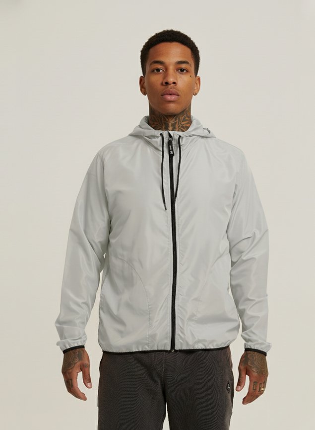 Corta Vento Masculino Amarelo WSS Classic Repelente UV50+