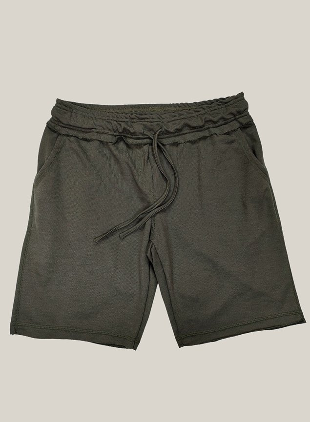 bermuda moletom masculino wss brasil verde3