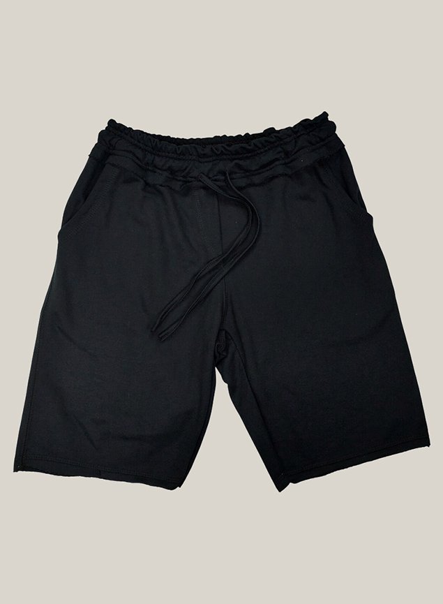 bermuda moletom masculino wss brasil preto3