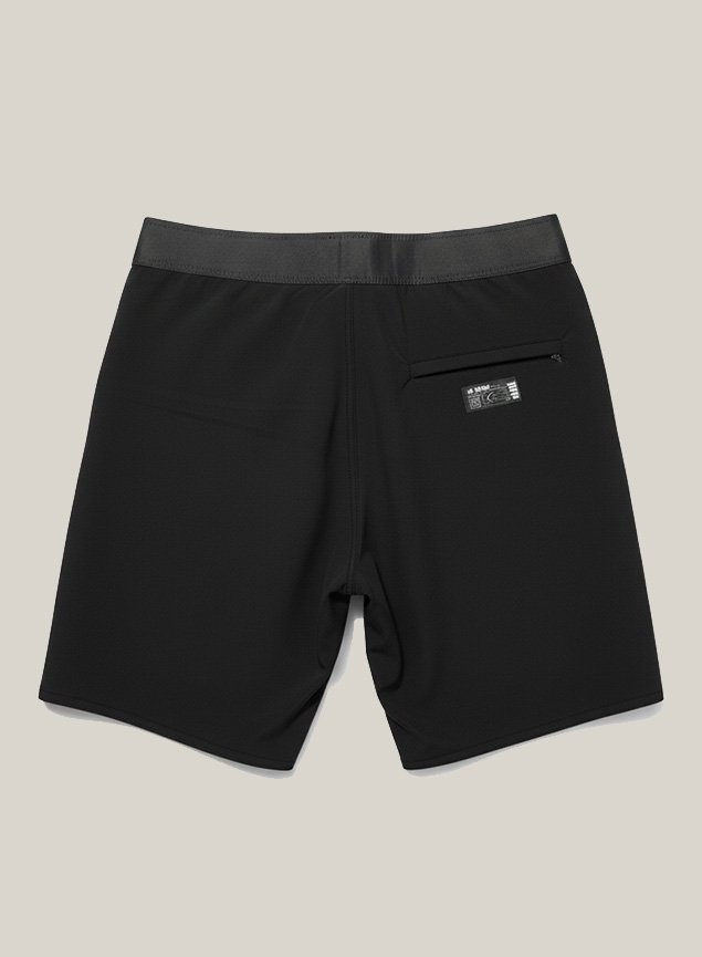 bermuda elastano masculina hibrida wss classic preto