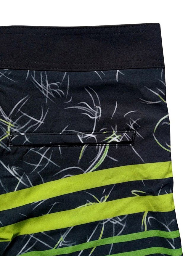 bermuda boardshort elastano stretch wss green belt verde2