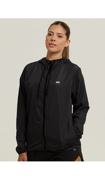 jaqueta corta vento feminino wss brasil tag preto 2