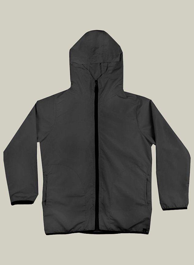 jaqueta corta vento infantil wss c capuz personalizada cinza 2