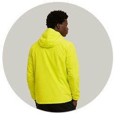 corta vento impermeavel masculino wss brasil classic amarelo 6