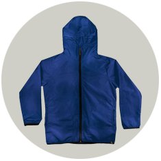 corta vento infantil wss brasil azul 2