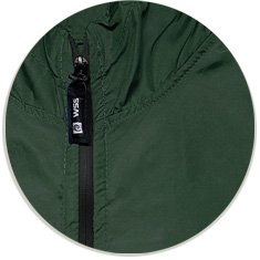 Corta Vento Infanto-Juvenil Verde Militar WSS Brasil - Garantia e Nota Fiscal