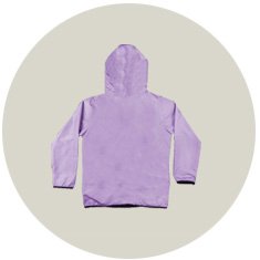 corta vento infantil wss brasil lilas
