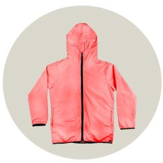 corta vento infantil wss brasil rosa 3