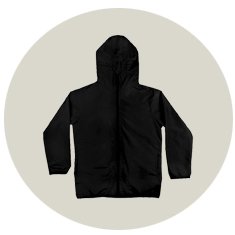 corta vento infantil wss brasil preto 3